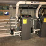 Dual boiler heating system