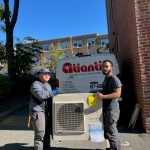 Fujitsu heat pump installation