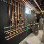 Hydronic boiler piping system