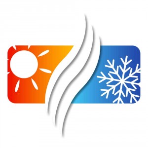 Energy Star logo featuring sun and snowflake symbols, representing efficient cooling and heating solutions for residential HVAC systems.